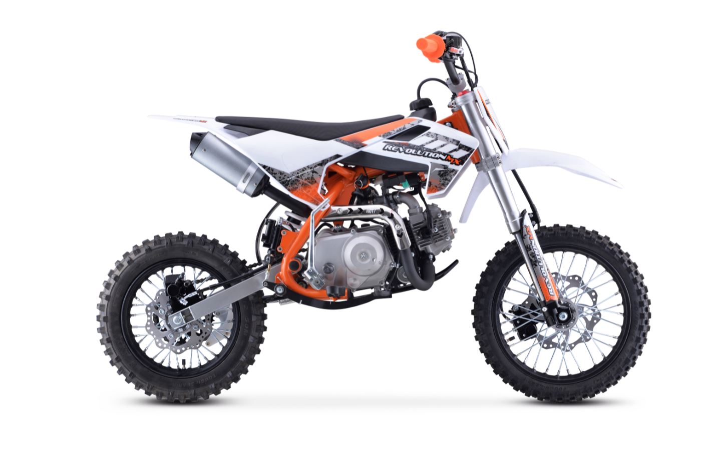 110cc PRO FL Revolution MX bike ORANGE