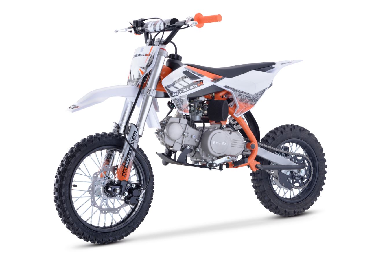 125cc SPORTS FL Revolution MX bike ORANGE