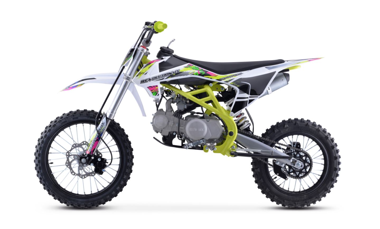 140cc Senior FL Big Wheel Revolution MX bike FLURO