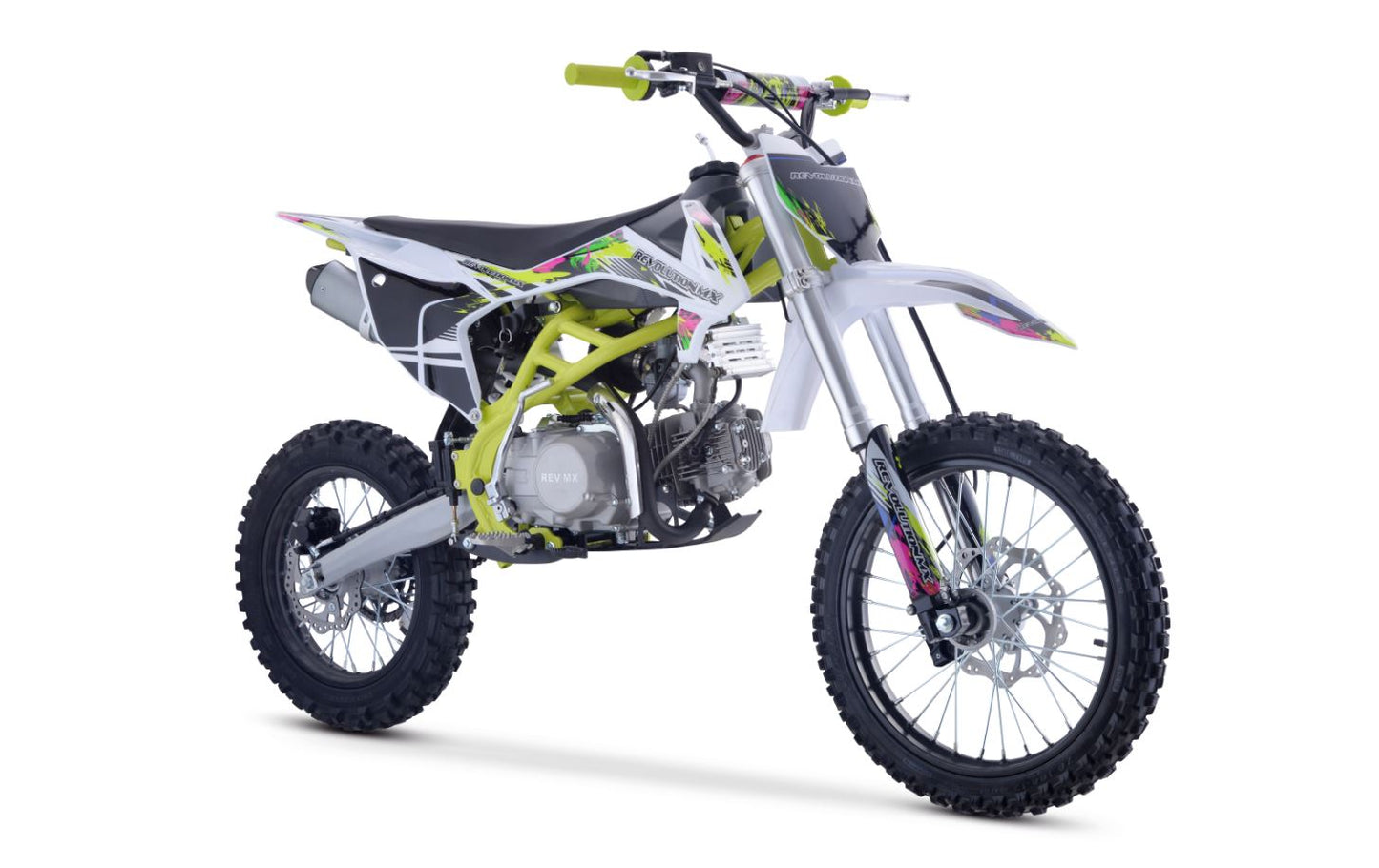 140cc Senior FL Big Wheel Revolution MX bike FLURO