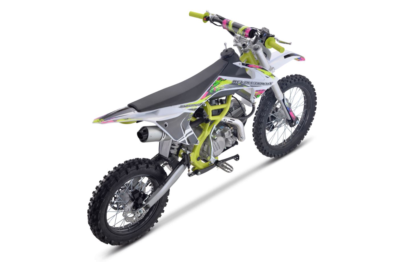 190cc ZHO 5 speed High Performance Race Senior FL Big Wheel Revolution MX bike FLURO