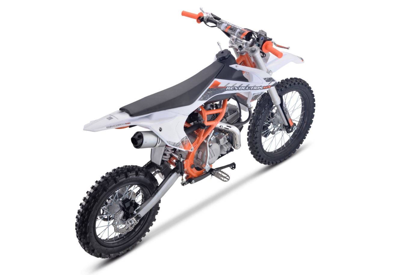 190cc DAYTONA 4 VALVE High Performance Race Senior FL Big Wheel Revolution MX bike ORANGE
