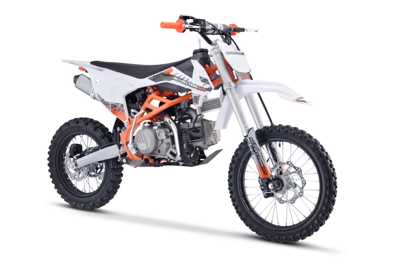 190cc ZHO 5 speed High Performance Race Senior FL Big Wheel Revolution MX bike ORANGE