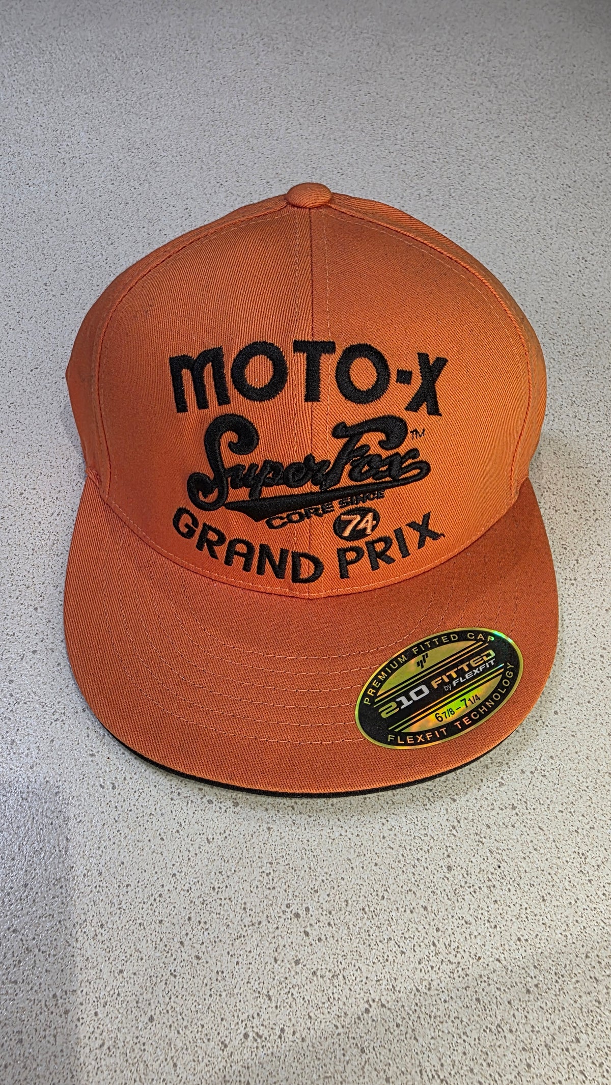 Fox Racing SFMX Black Hat Mens Size L/XL orange black moto