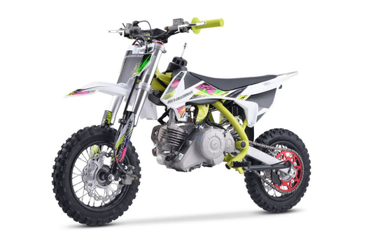 50cc Junior FL Revoluiton MX bike & FREE training wheels FLURO