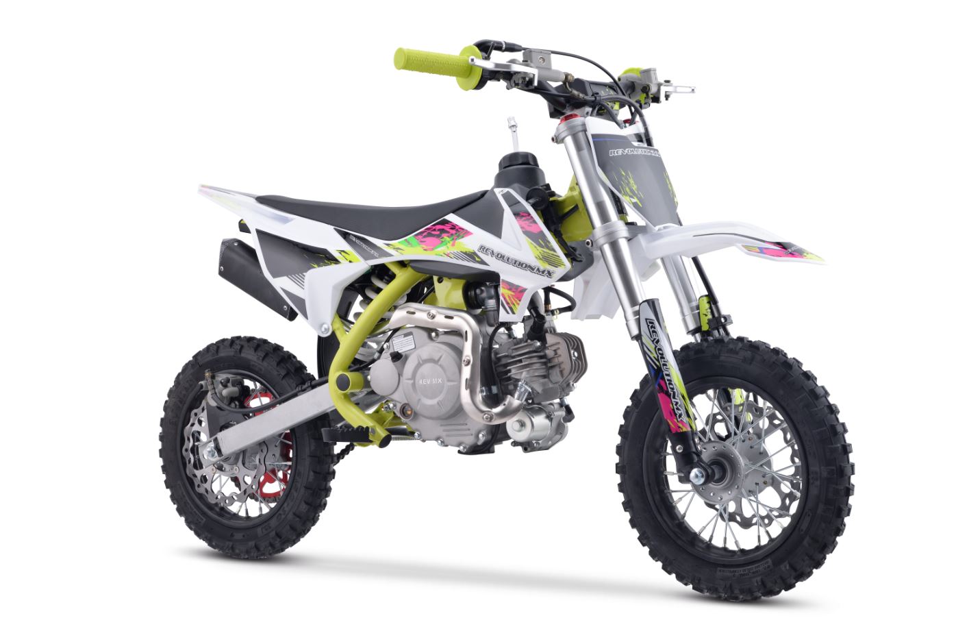 50cc Junior FL Revoluiton MX bike & FREE training wheels FLURO