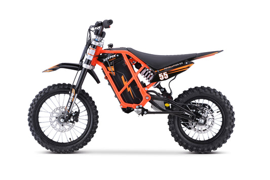 E-SMART PRO Electric Revolution MX Dirt Bike Burnt Orange