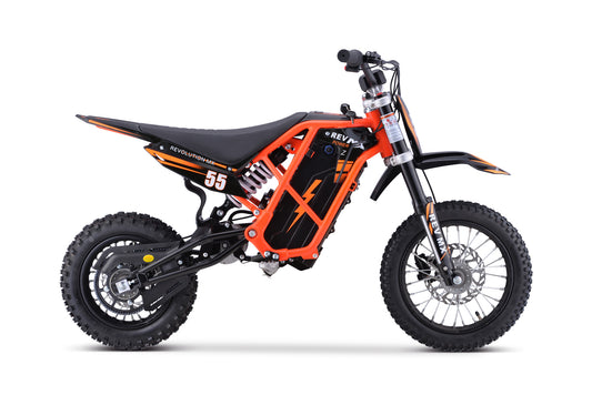 E-SMART ADVENTURE Electric Revolution MX Dirt Bike Burnt Orange LITHIUM BATTERY