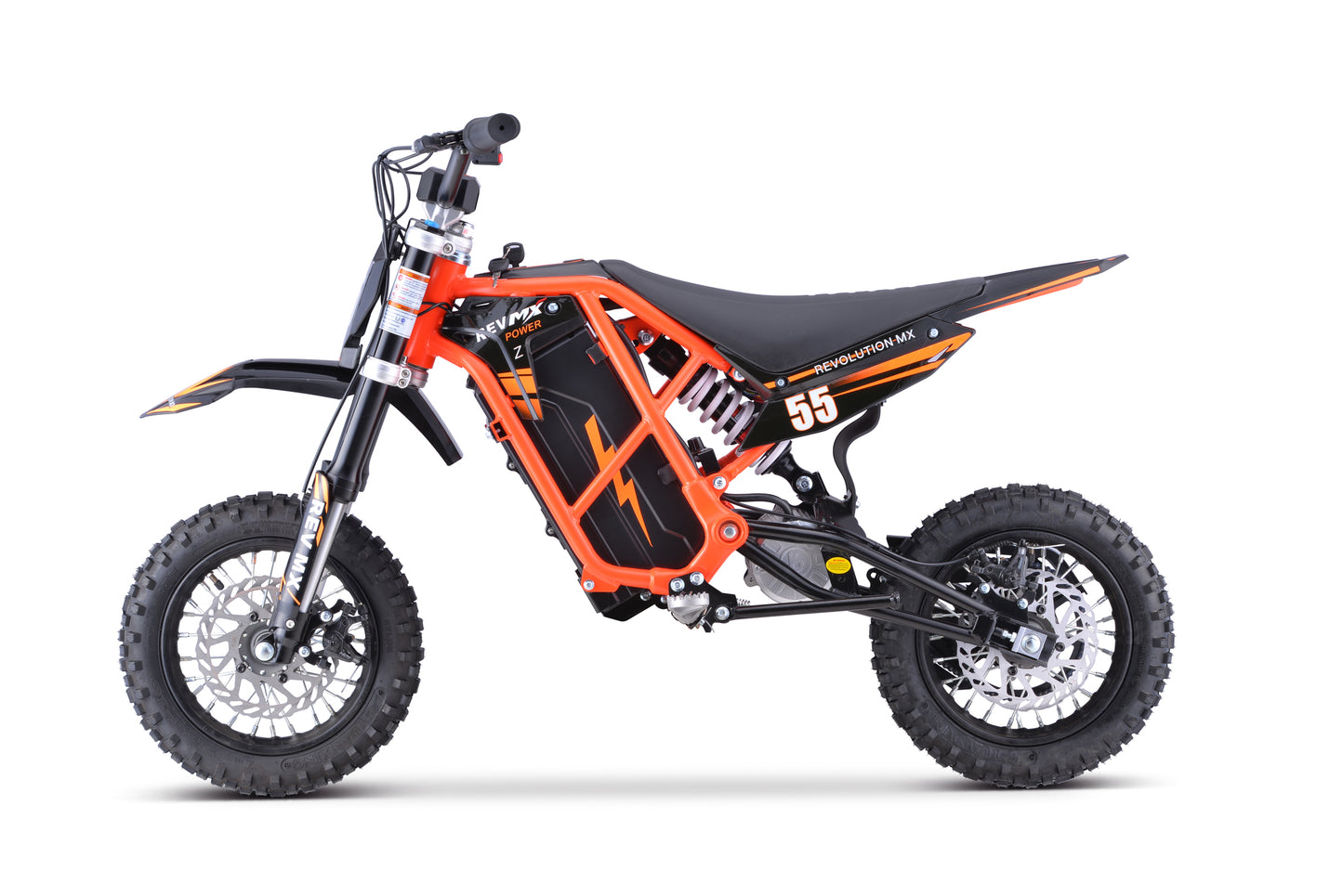 E-SMART JUNIOR Electric Revolution MX Dirt Bike Burnt Orange LITHIUM BATTERY
