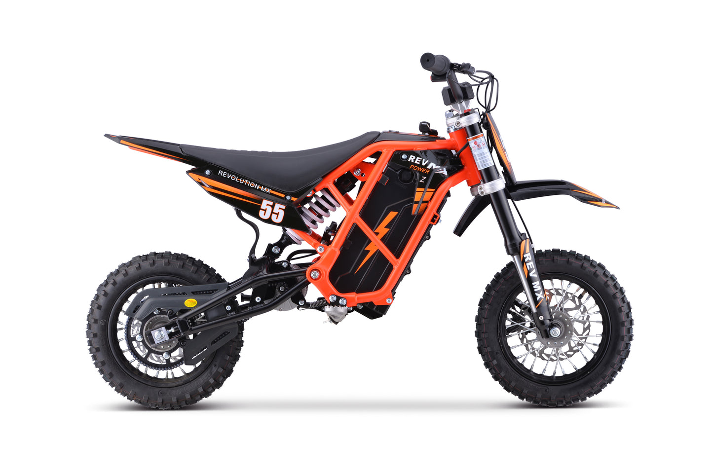 E-SMART JUNIOR Electric Revolution MX Dirt Bike Burnt Orange LITHIUM BATTERY
