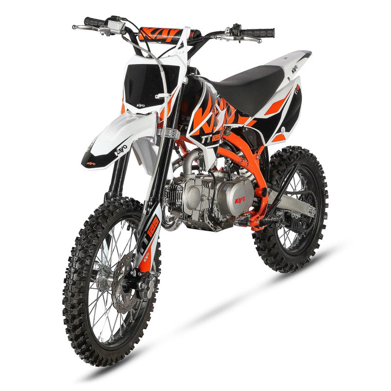 125cc Kayo Big Wheel Dirt Bike Orange