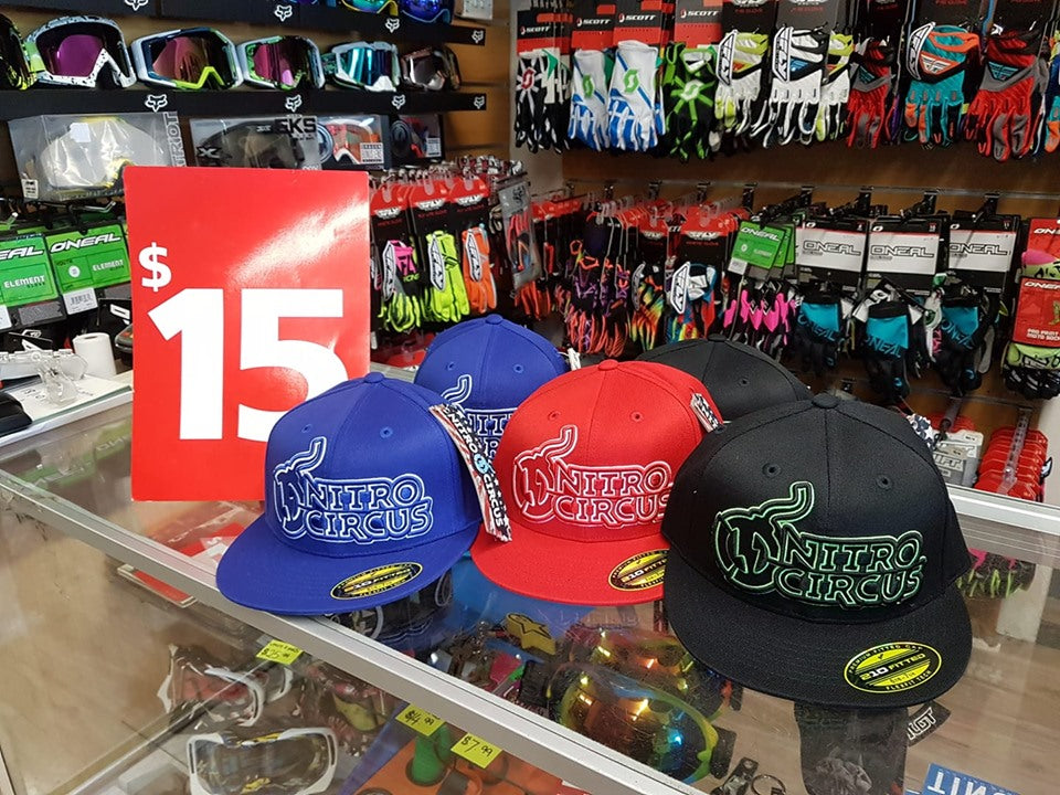 alpinestars nitro circus hat new mens size L/XL blue