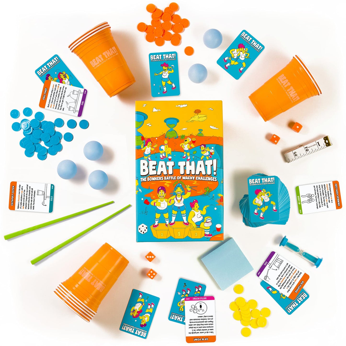 BEAT THAT NEW IN BOX family games activities