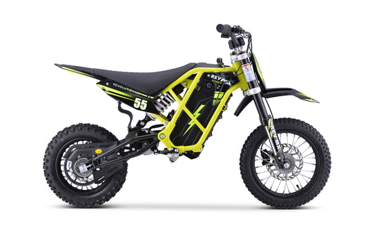 E-SMART ADVENTURE Electric Revolution MX Dirt Bike Hi Vis LITHIUM BATTERY