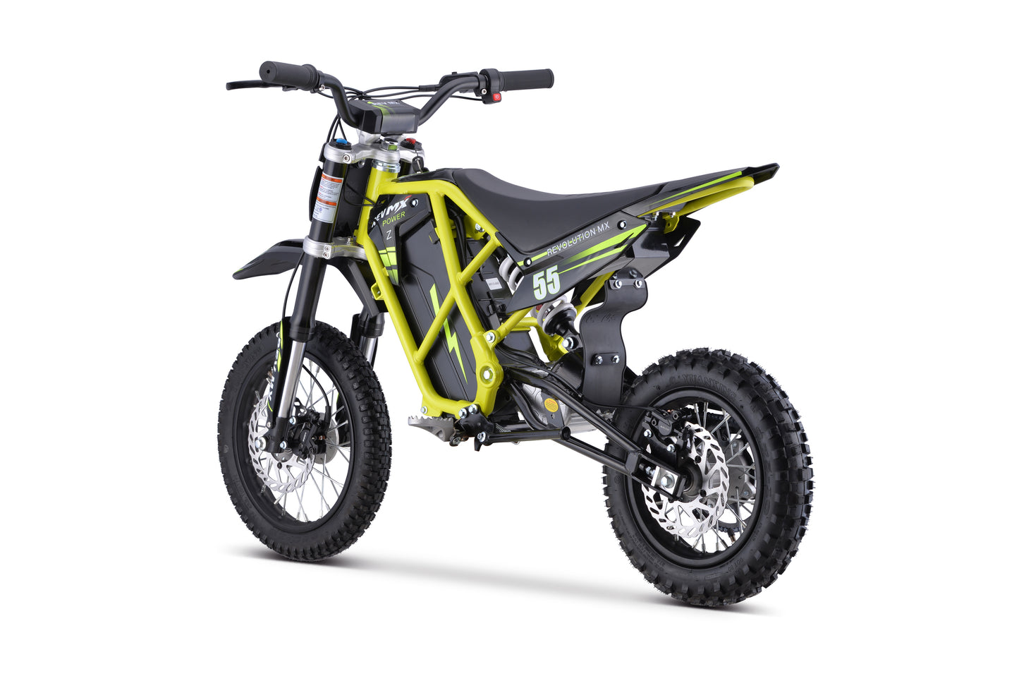 E-SMART ADVENTURE Electric Revolution MX Dirt Bike Hi Vis LITHIUM BATTERY