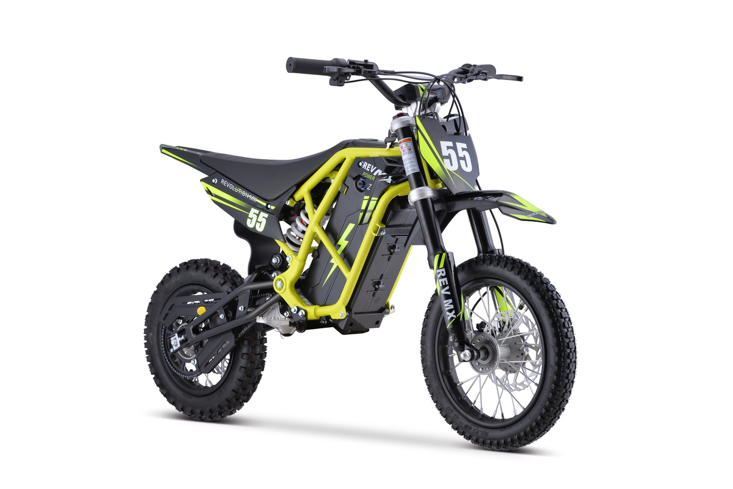 E-SMART ADVENTURE Electric Revolution MX Dirt Bike Hi Vis LITHIUM BATTERY