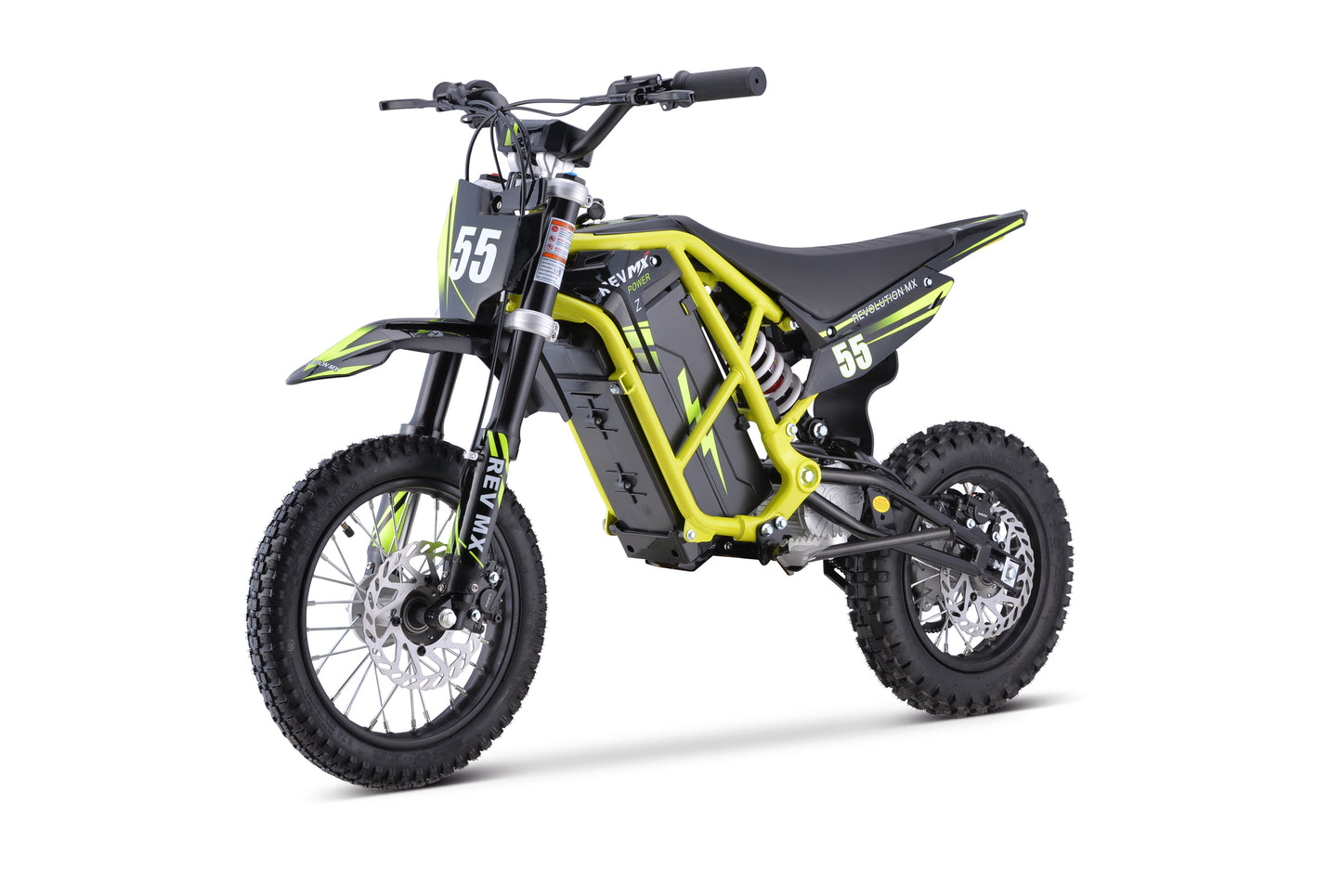E-SMART ADVENTURE Electric Revolution MX Dirt Bike Hi Vis LITHIUM BATTERY