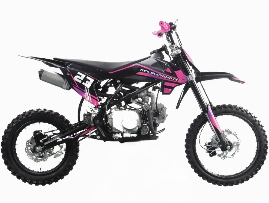 125cc Senior FL Big Wheel Revolution MX bike Limited Edition PINK PURPLE
