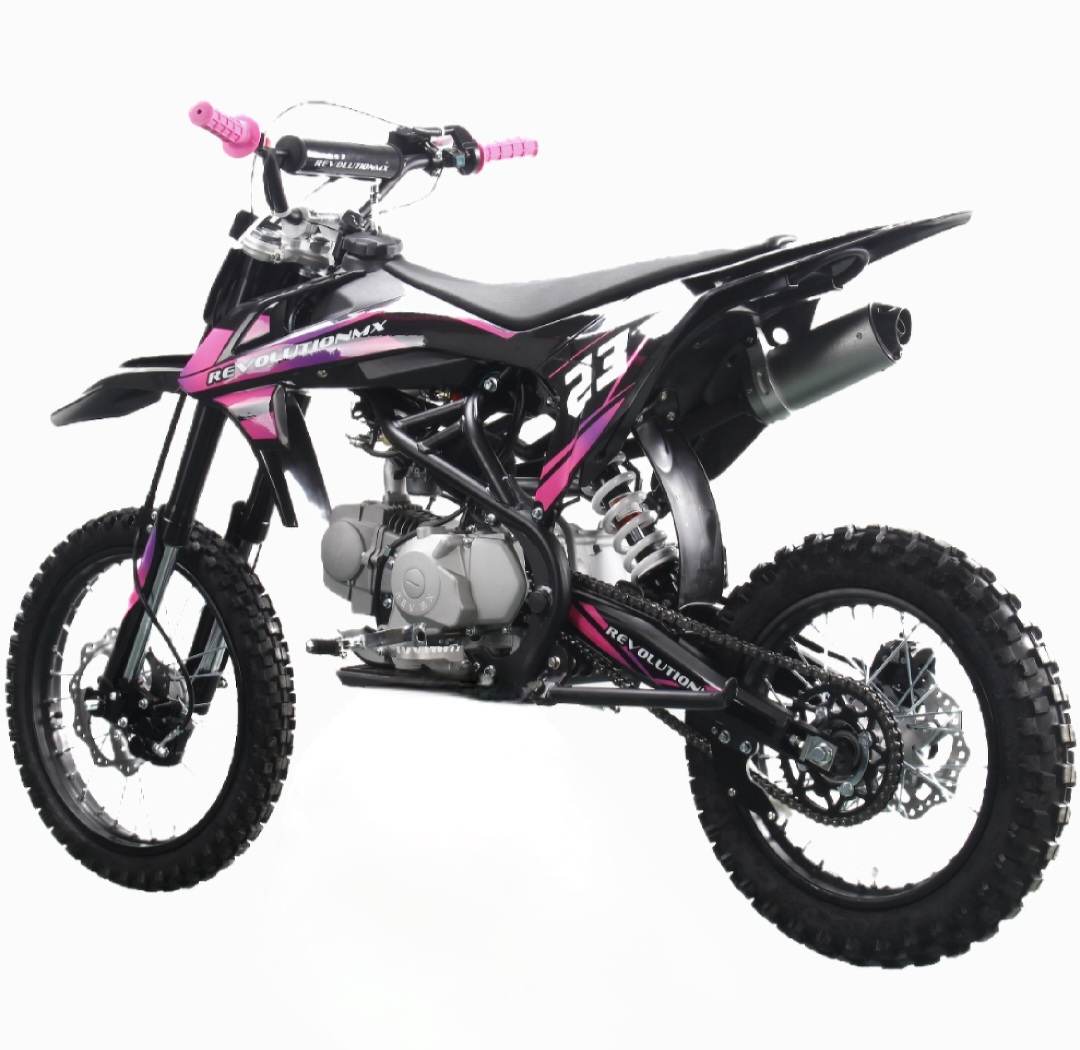 125cc Senior FL Big Wheel Revolution MX bike Limited Edition PINK PURPLE