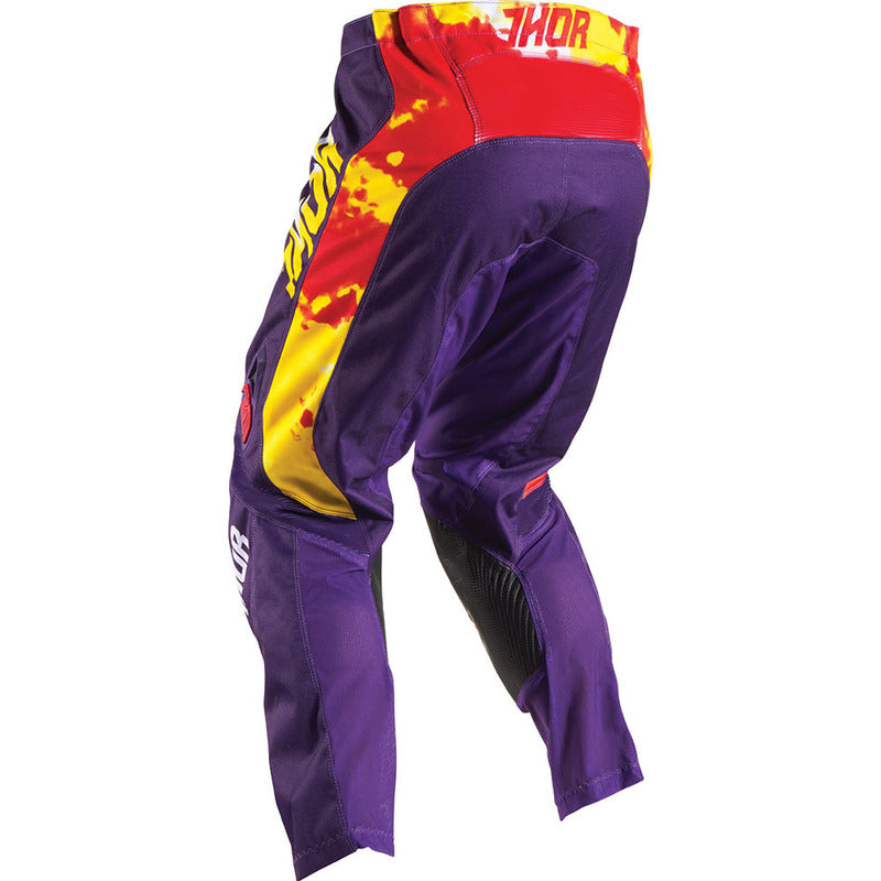 THOR RACING MX BMX pants youth kids boys girls Size 26" (10) purple red yellow SALE
