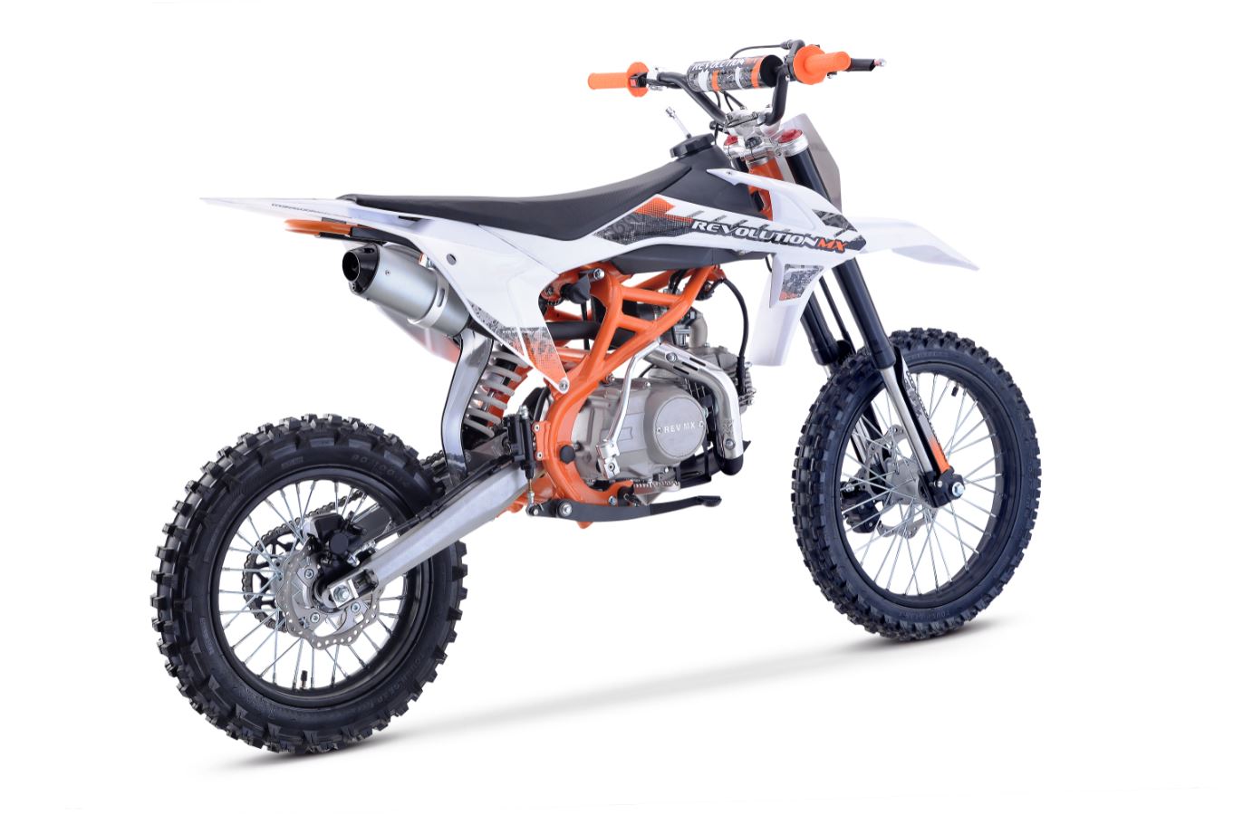 125cc Senior FL Big Wheel Revolution MX bike ORANGE