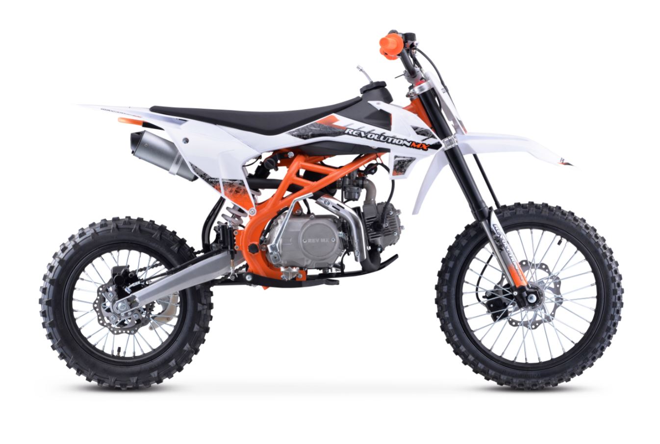 125cc Senior FL Big Wheel Revolution MX bike ORANGE