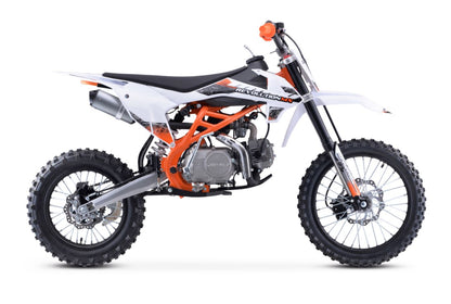 125cc Senior FL Big Wheel Revolution MX bike ORANGE Semi Automatic