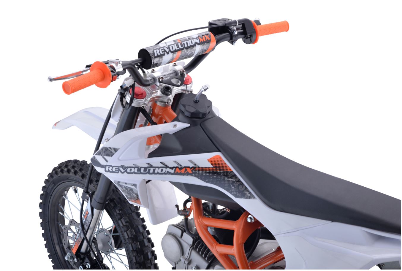 125cc Senior FL Big Wheel Revolution MX bike ORANGE