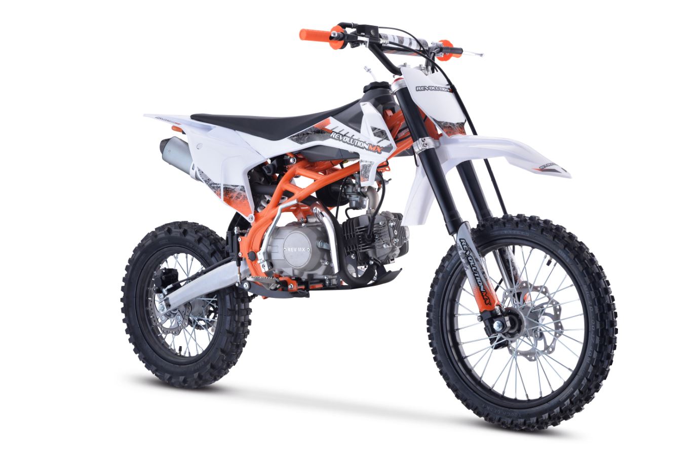 125cc Senior FL Big Wheel Revolution MX bike ORANGE