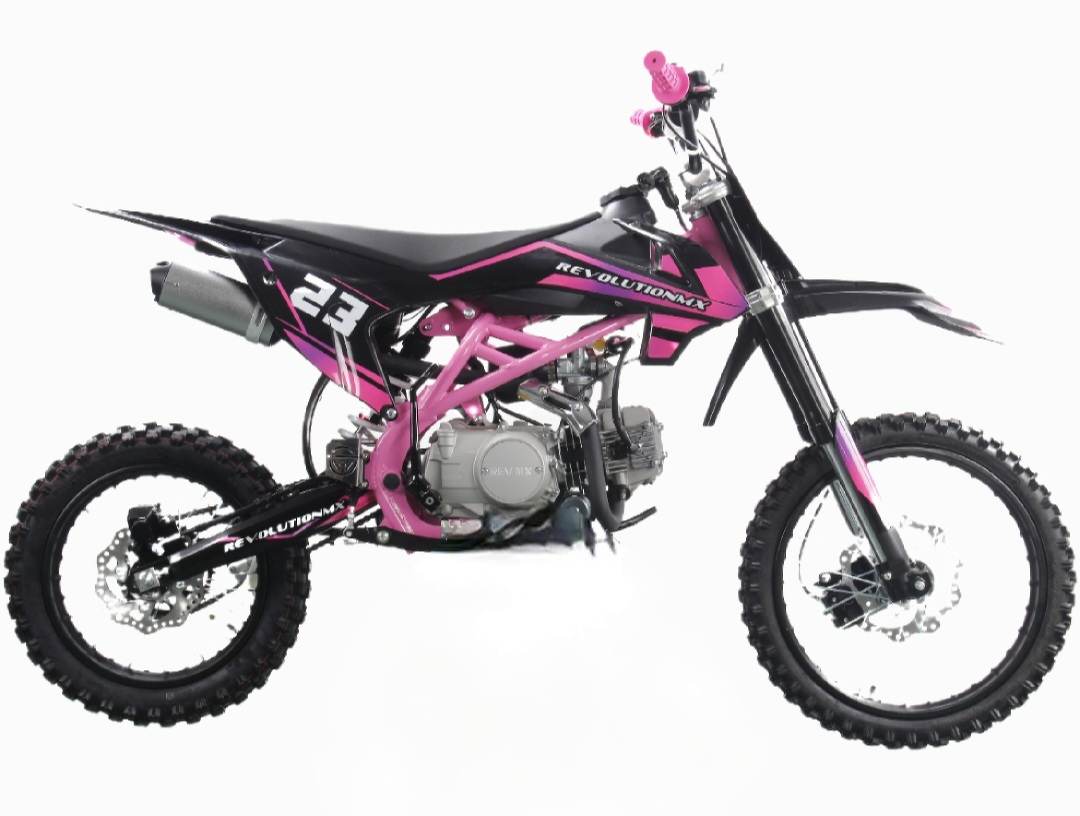 125cc Senior FL Big Wheel Revolution MX bike Limited Edition PINK PURPLE