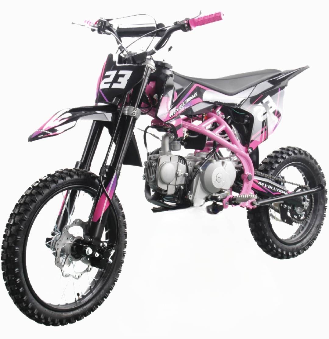 125cc Senior FL Big Wheel Revolution MX bike Limited Edition PINK PURPLE