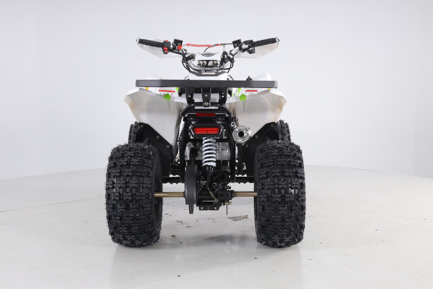 125cc Titan Revolution MX ATV Quad PURPLE / GREEN