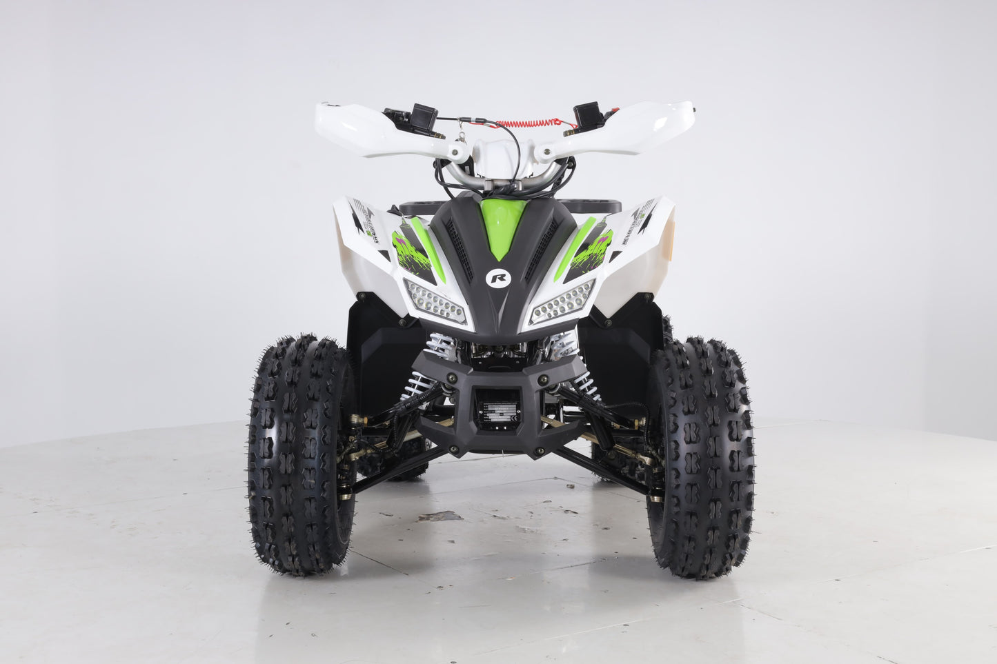 125cc Titan Revolution MX ATV Quad PURPLE / GREEN