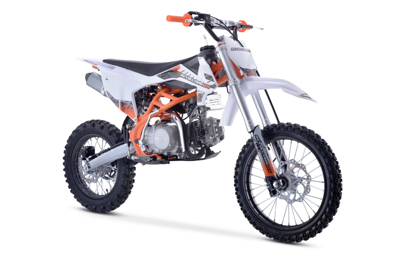 140cc Senior FL Big Wheel Revolution MX bike ORANGE