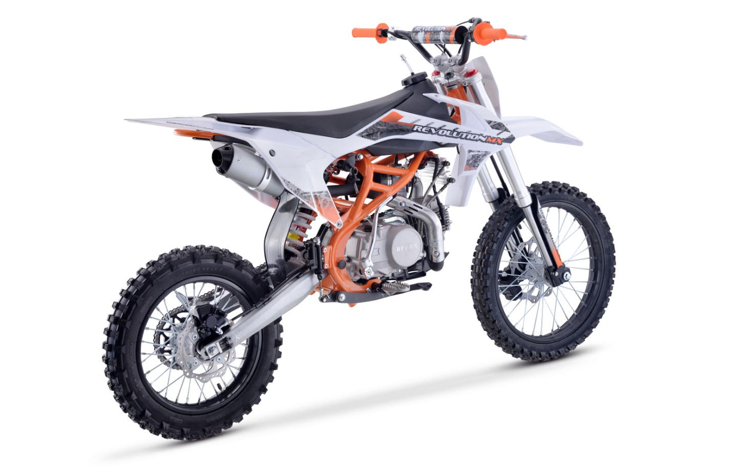 140cc Senior FL Big Wheel Revolution MX bike ORANGE