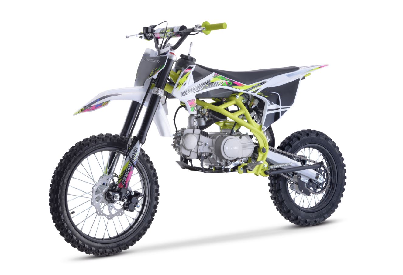 125cc Senior FL Big Wheel Revolution MX bike FLURO