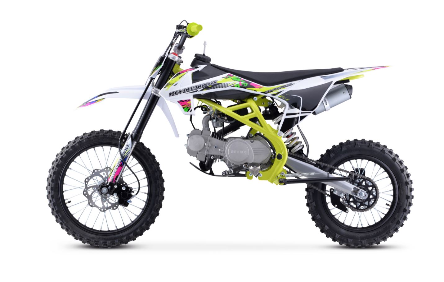 125cc Senior FL Big Wheel Revolution MX bike FLURO