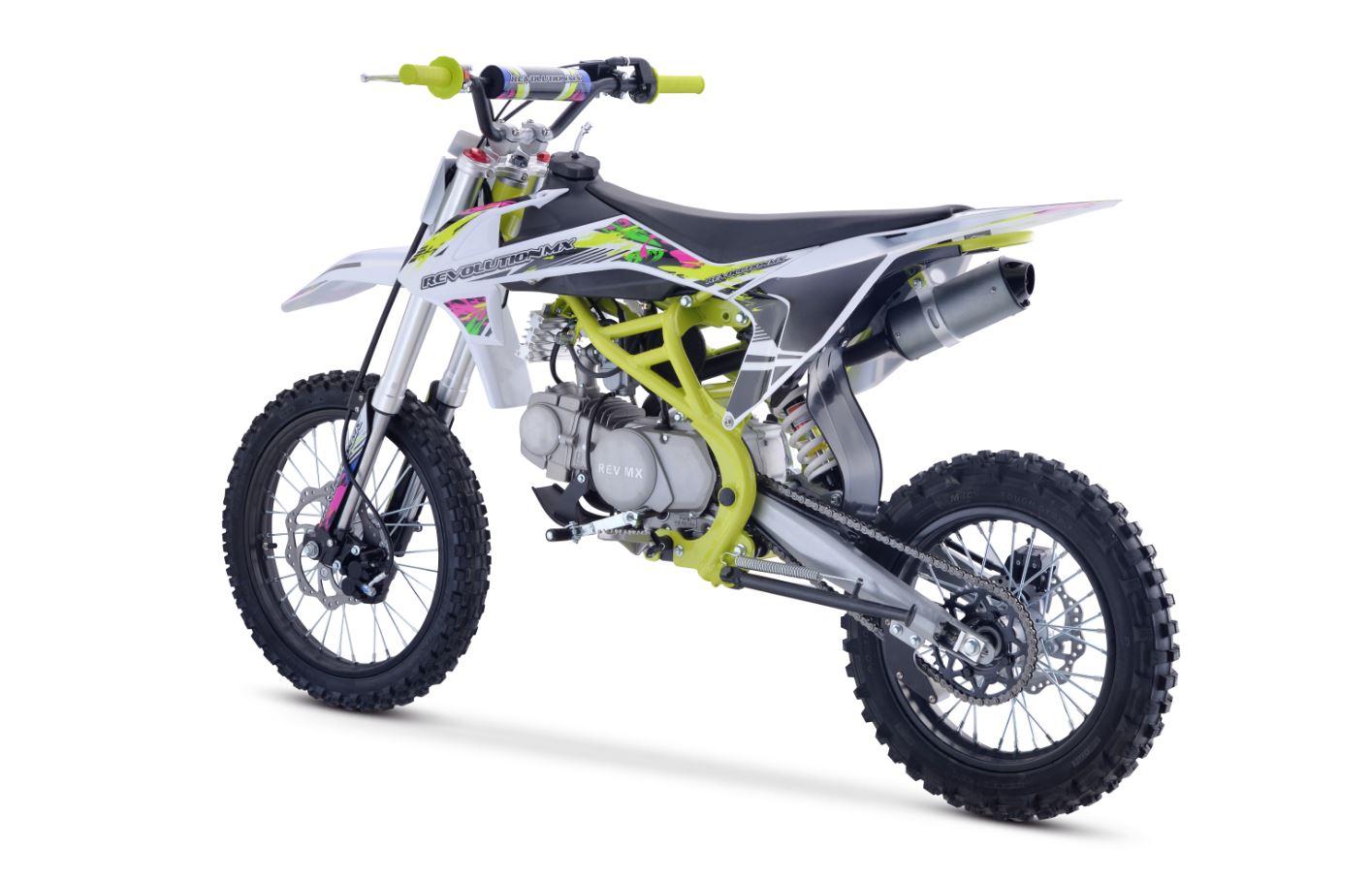 PARTS - 140cc SENIOR FL - Grips Fluro