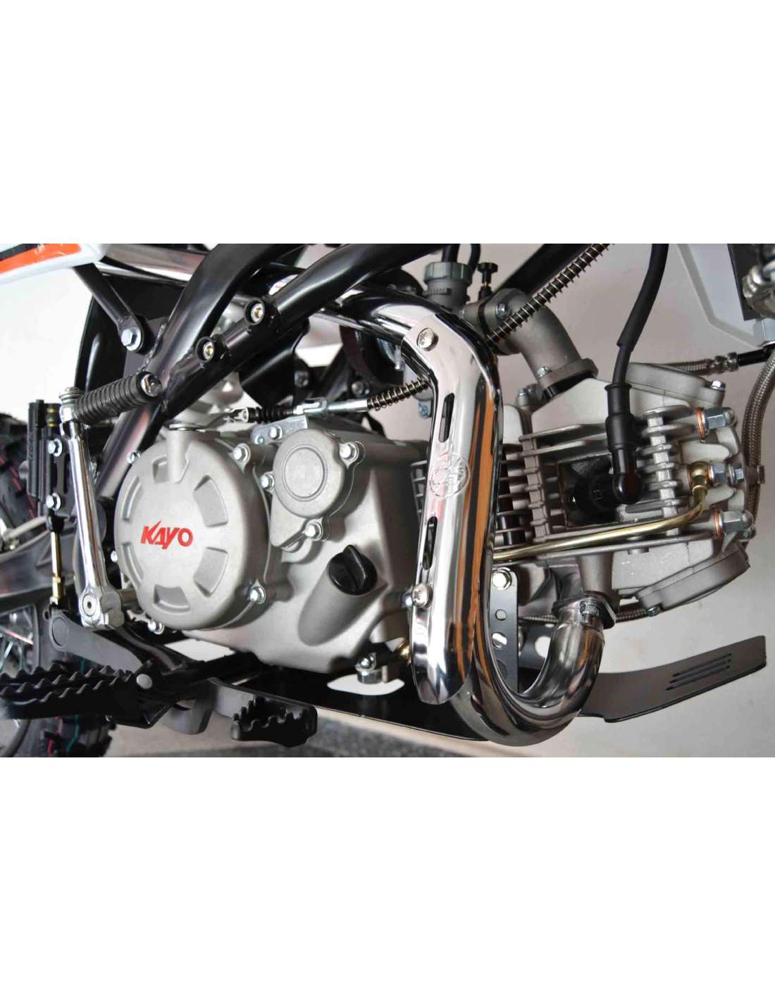 PARTS - 160cc Kayo Big Wheel Bike - Complete Exhaust System