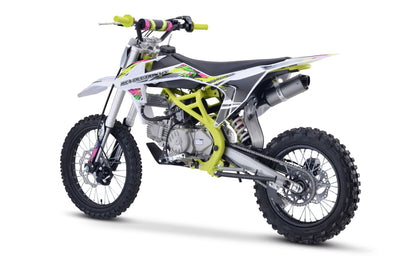 190cc ZHO 5 speed High Performance Race Senior FL Big Wheel Revolution MX bike FLURO
