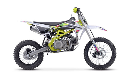 190cc ZHO 5 speed High Performance Race Senior FL Big Wheel Revolution MX bike FLURO