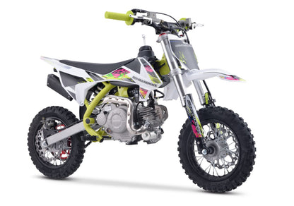 50cc Junior FL Revoluiton MX bike & FREE training wheels FLURO