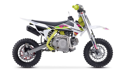 50cc Junior FL Revoluiton MX bike & FREE training wheels FLURO