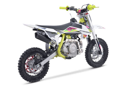 50cc Junior FL Revoluiton MX bike & FREE training wheels FLURO