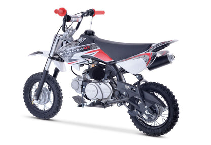 70cc Tiger Mini Revolution Mx bike RED
