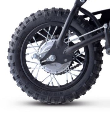 PARTS - 70cc Tiger Mini Revolution MX Bike - Complete 10" 12mm Axle Rear Drum Brake Rim