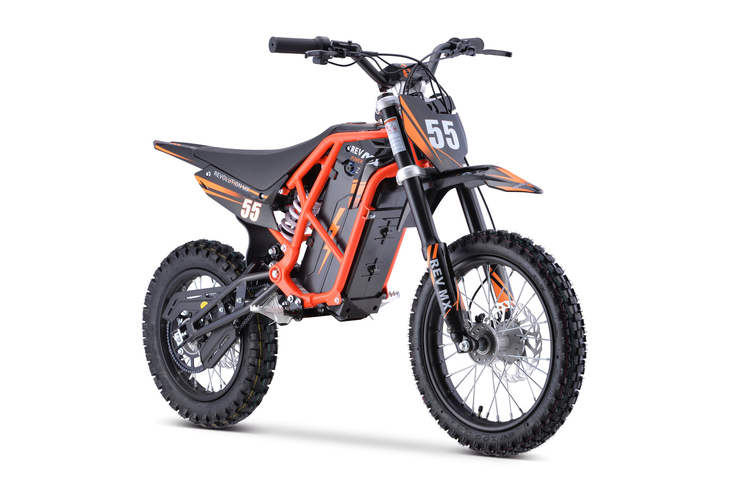 E-SMART PRO Electric Revolution MX Dirt Bike Burnt Orange