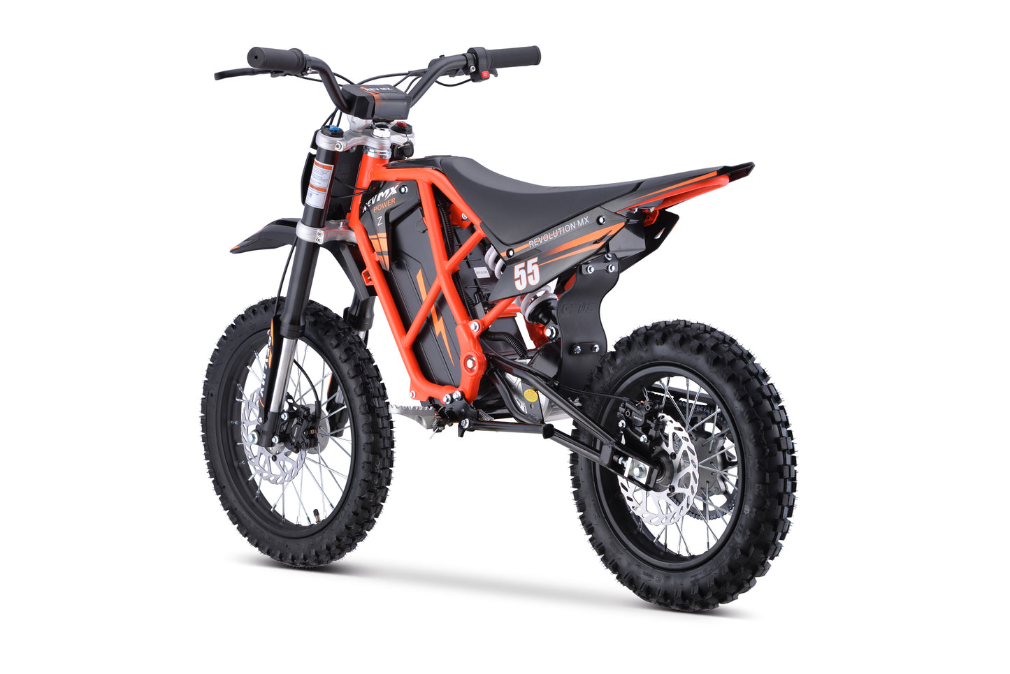 E-SMART PRO Electric Revolution MX Dirt Bike Burnt Orange