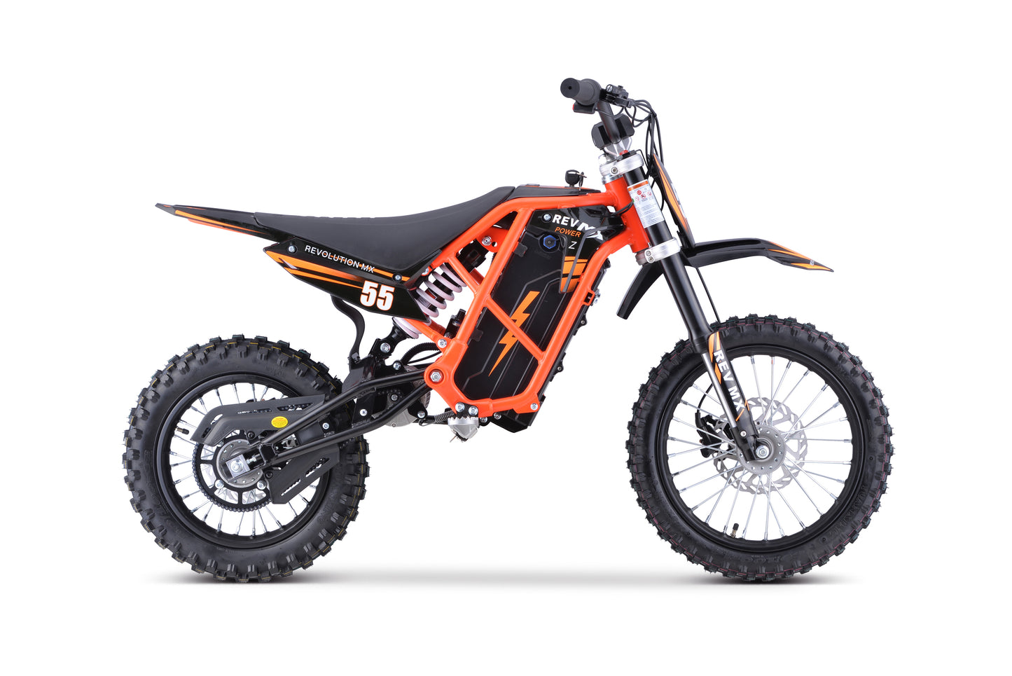 E-SMART PRO Electric Revolution MX Dirt Bike Burnt Orange