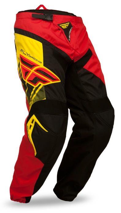 FLY RACING BMX MX offroad mens pants - SALE - Size 32" - Red Yellow Black